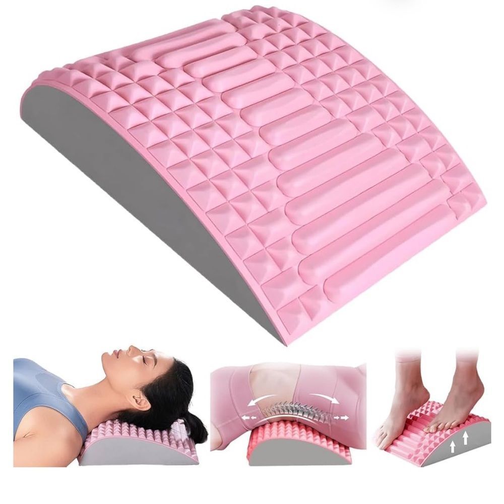 NEW Back & Neck Stretcher for Lower Back & Neck Pain Relief